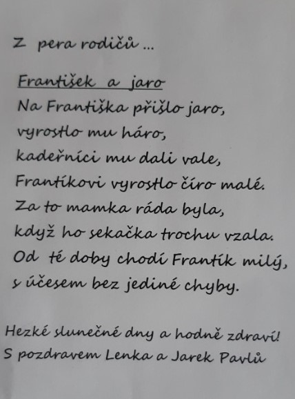 František a jaro